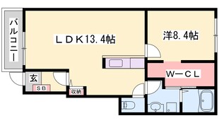 メゾン　フラン　パレットⅠの物件間取画像